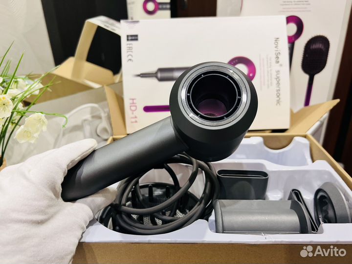 Фен Dyson Supersonic + Расческа (Новый)