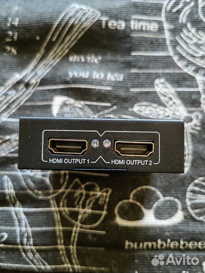 Разветвитель (splitter) Telecom hdmi 1x - 2x hdmi