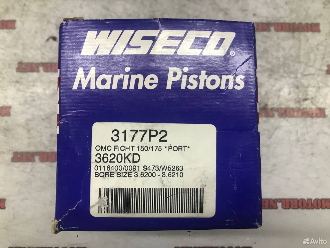 Johnson Evinrude 75-175HP 99-06 поршень 2ой ремонт