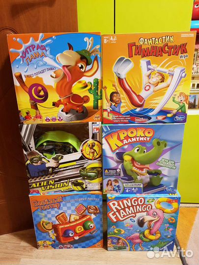 Настольные игры Hasbro и др