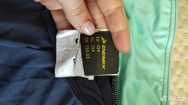 Бриджи леггинсы для девочки р. 134