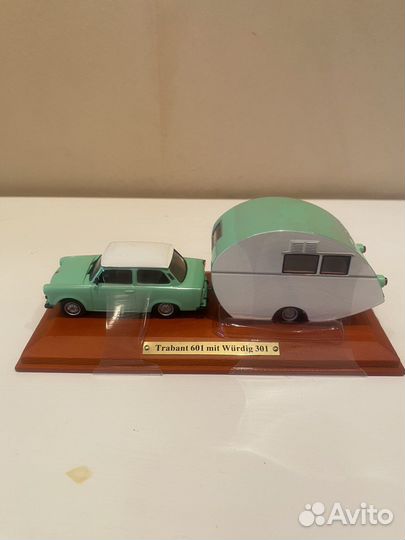 Трабант коллекционная модель 1:43