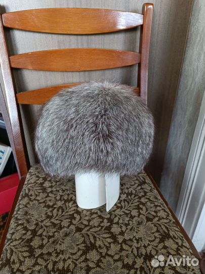 Шапка женская из меха песца