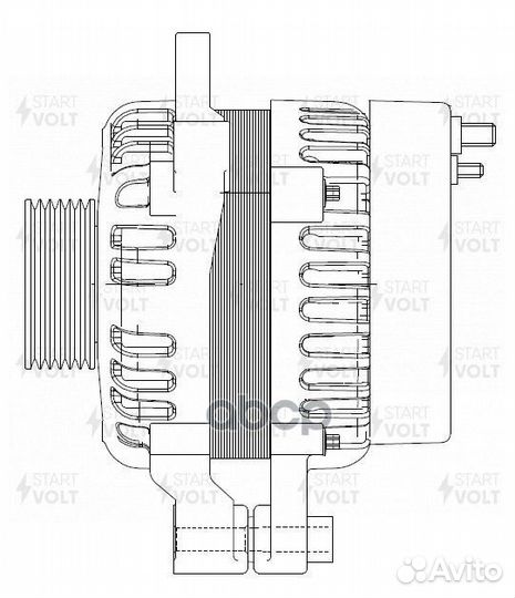 Генератор Chery Amulet (A15) (06) 1.6i 90A LG