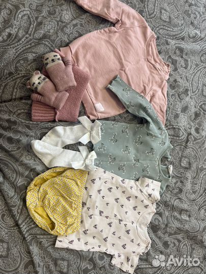 Одежда для девочки пакетом 80