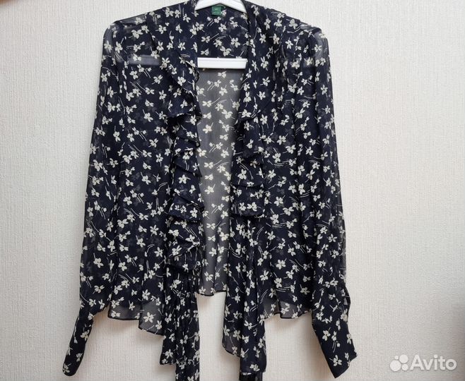 Шелковая элегантная блуза Ralph Lauren XS