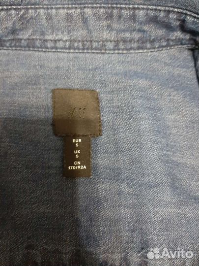 Джинсовая рубашка H&M