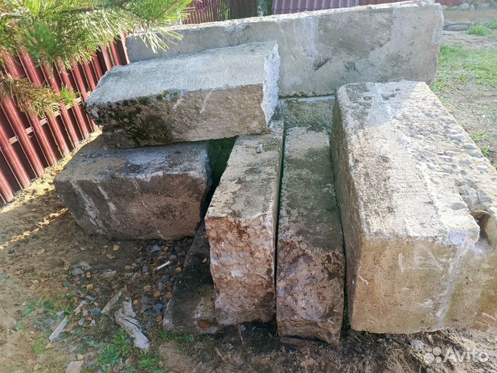 Фундаментные блоки б/у
