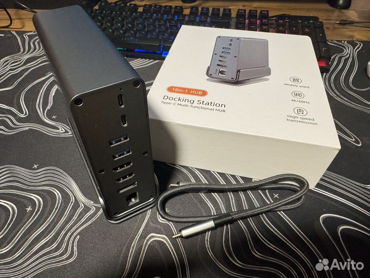 Док-станция 15 в 1 acasis