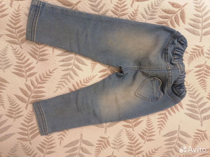 Джинсы для девочки 86