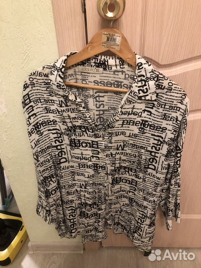 Блузка-рубашка 52