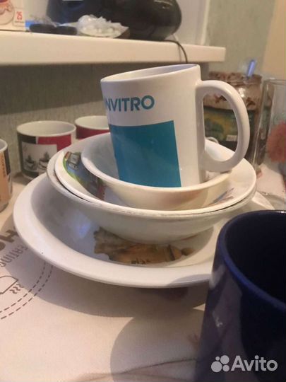 Посуда разная