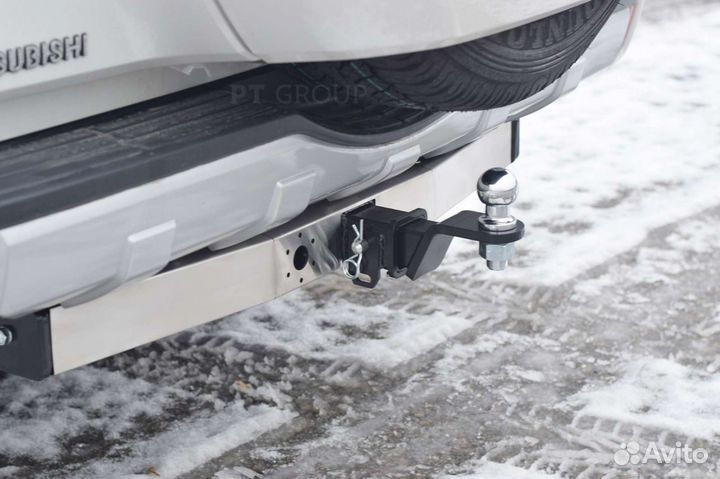 Фаркоп на Mitsubishi Pajero