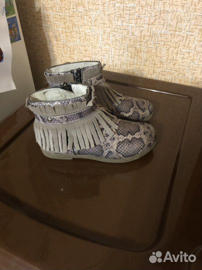 Сапоги демисезонные детские