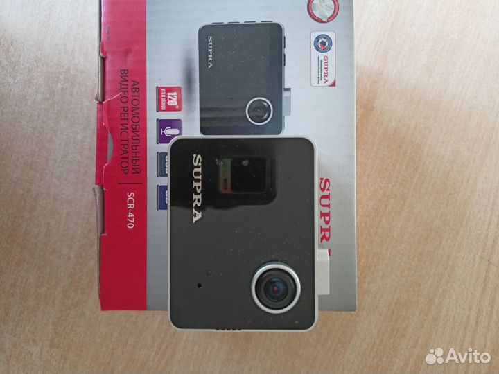 Автомобильный видеорегистратор supra SCR-470