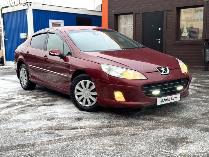 Peugeot 407 2.0 AT, 2008, битый, 300 000 км