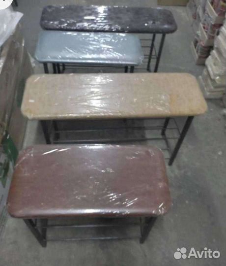 Подставка для обуви банкетка обувница Лаура