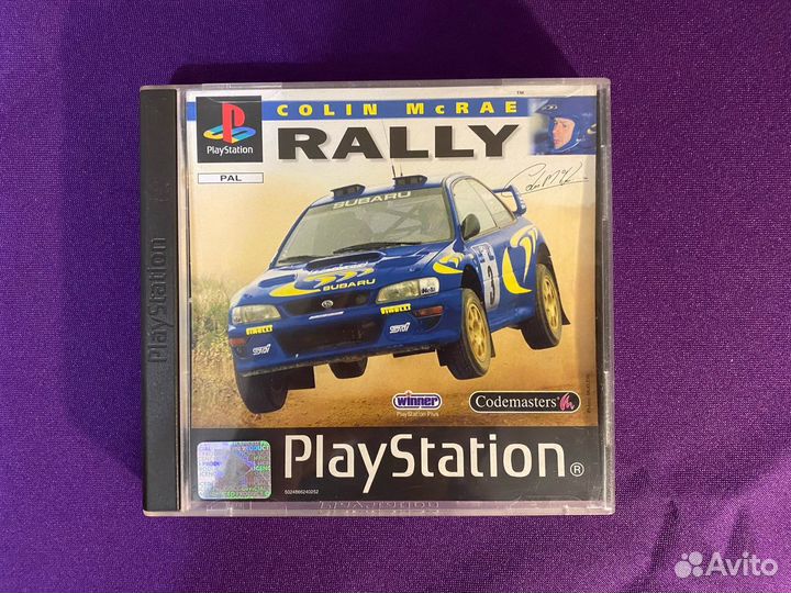 Colin McRae Rally для Sony PlayStation 1 (PS1)