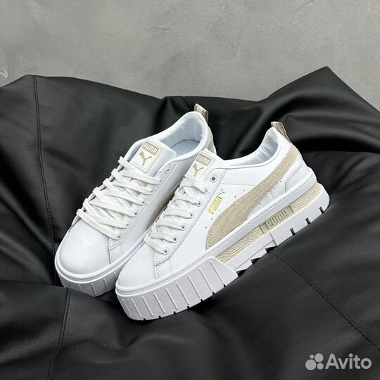 Кеды Puma Mayze Platform White Stone