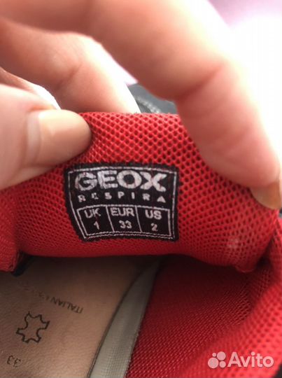 Полуботинки geox 33