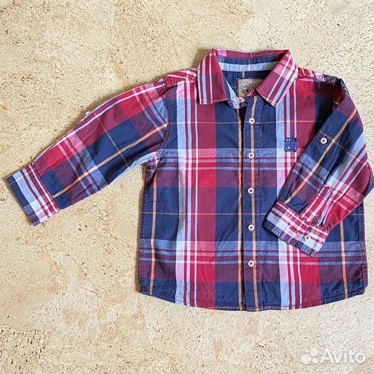 Рубашки для мальчика р.86-92 см