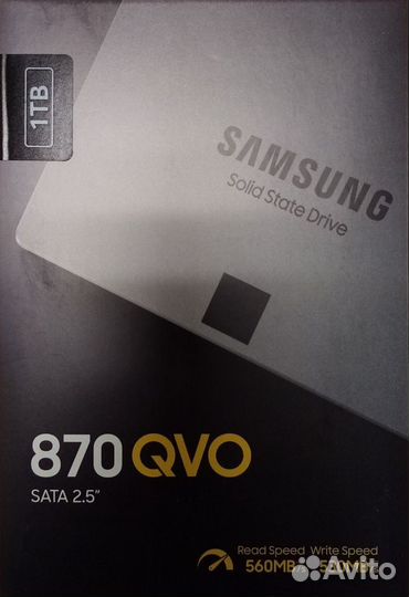 SSD Samsung 870 QVO 1 TB
