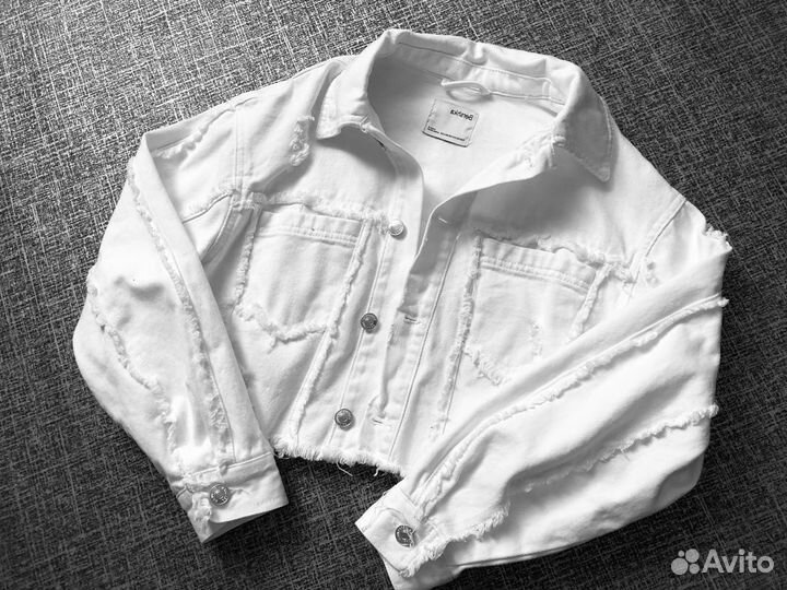 Куртка джинсовая женская bershka