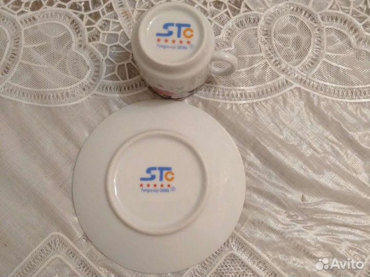 Кофейные чашки. Форфор