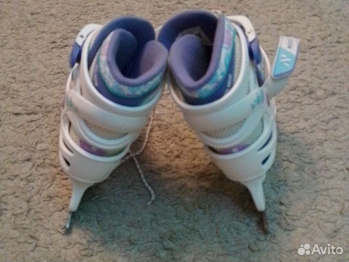 Коньки раздвижные 36/41