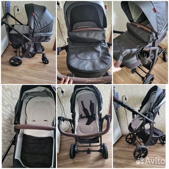 Коляска трансформер 2в1 Farfello Aimile