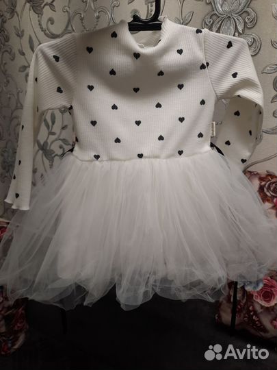 Платье для девочки 92