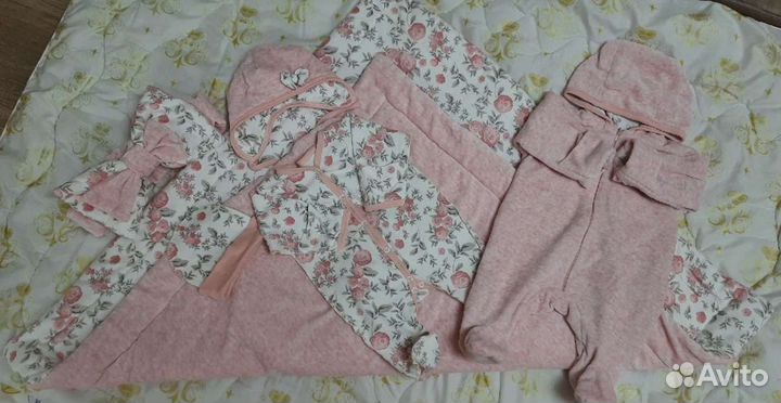 Конверт на выписку для девочки