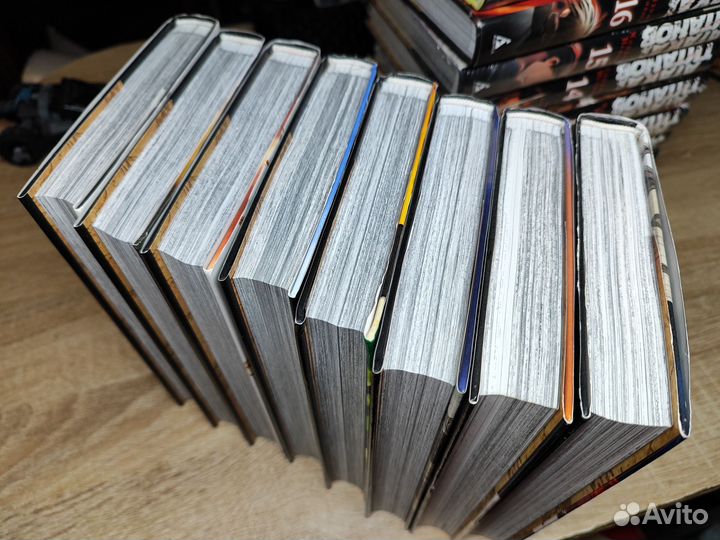 Манга атака титанов, все 17 томов