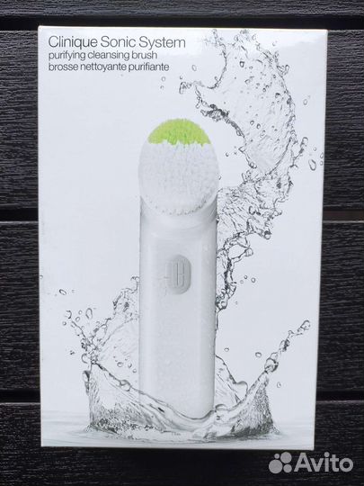 Clinique sonic system ультразвуковаящетка для лица