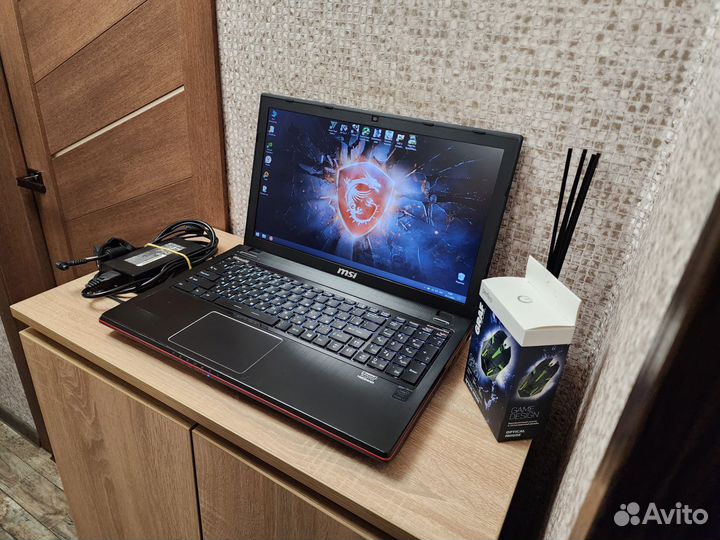 Игровой ноутбук MSI/GTX 850M/i7 4710HQ/озу12Gb/SSD