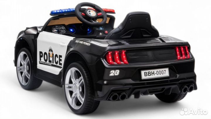 Радиоуправляемый электромобиль Mustang Police 12V