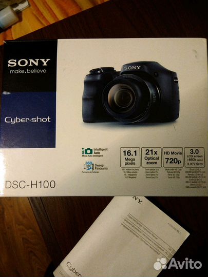 Фотоаппарат Sony Cyber-choy DSC-H100