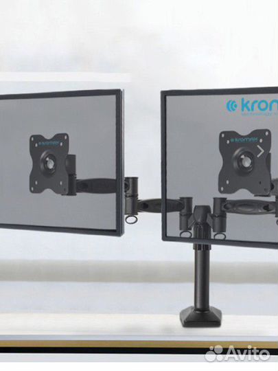 Кронштейн для двух мониторов Kromax