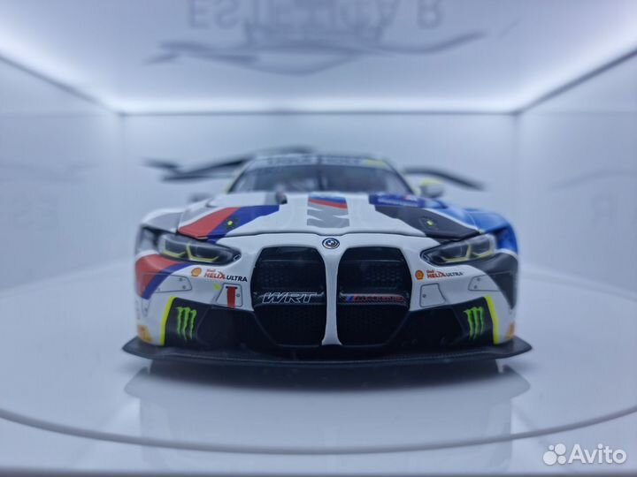 Модель BMW M4 GT3 2023 #46 V.Rossi 1:18 Minichamps