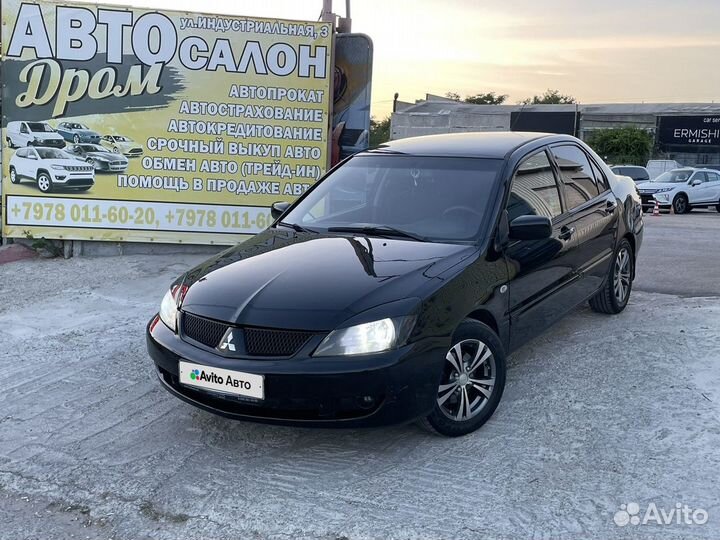 Mitsubishi Lancer 1.6 AT, 2007, 186 000 км