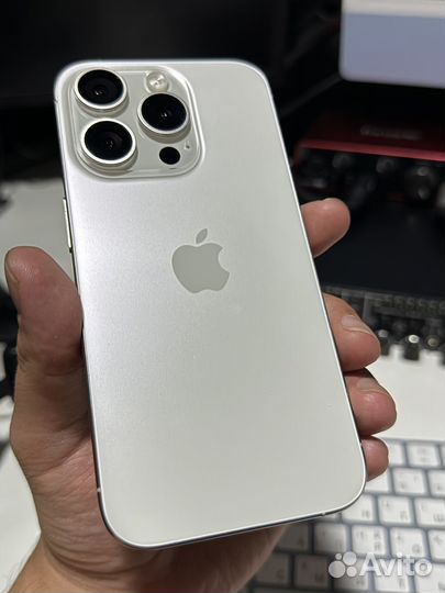 iPhone 15 pro 128, белый, Sim+eSim