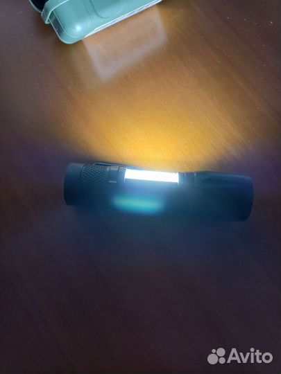 Фонарик светодиодный зарядка USB 3 режима