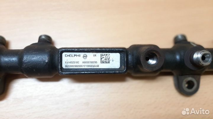 Рампа топливная 2.7л дизель Саньенг Рекстон-2, 09г