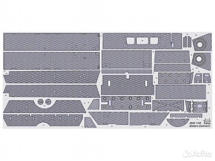 Сборная модель zvezda Hемецкий истребитель танков