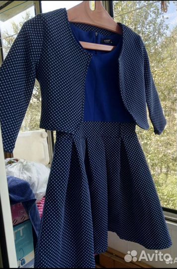 Платье и жакет на 140-152 см