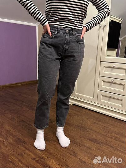 Джинсы pull & bear Mom fit 38