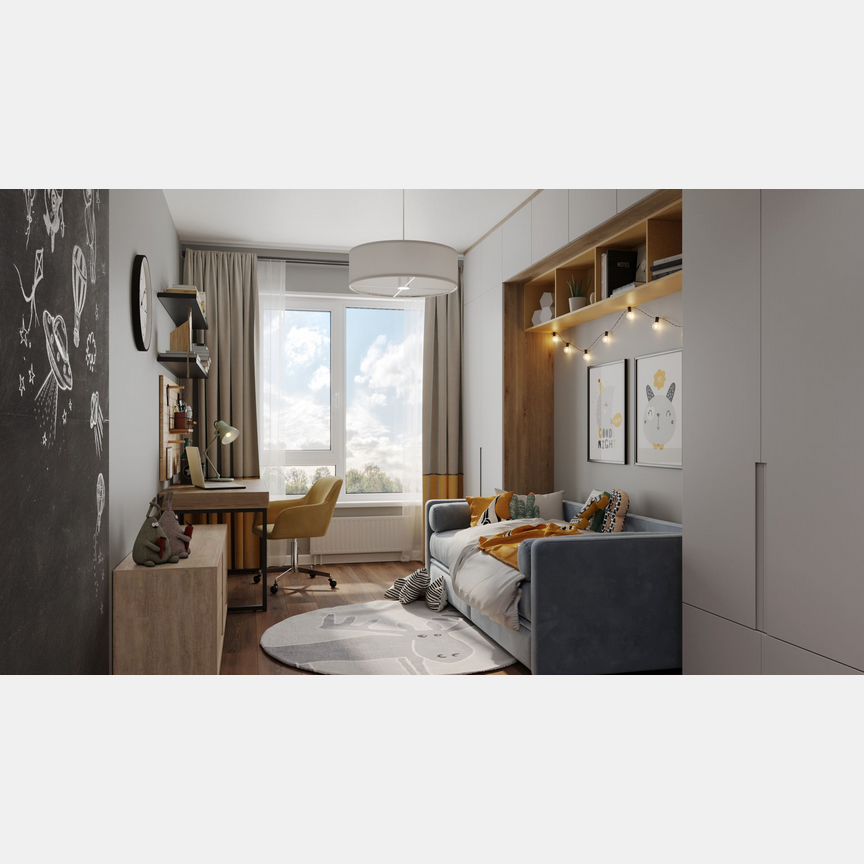 1-к. квартира, 35,9 м², 2/15 эт.