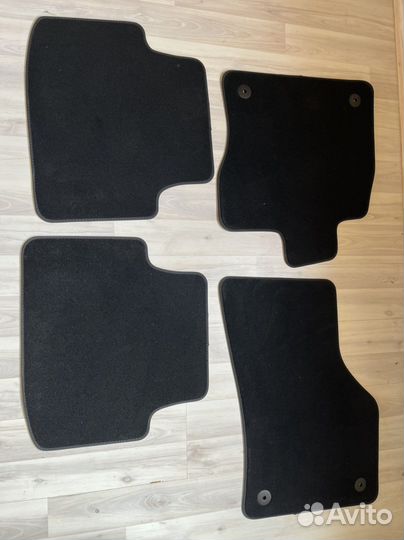 Ковры оригинальные велюровые volswagen passat B8