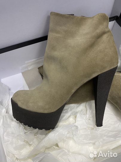 Ботильоны натуральная кожа италия