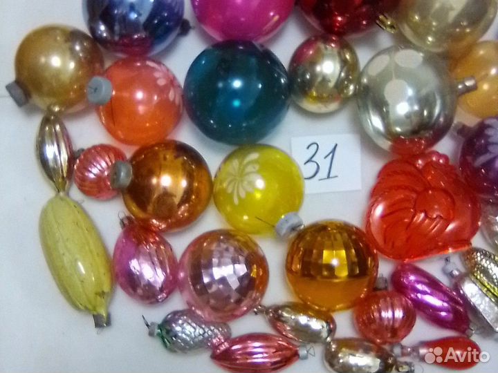 Ёлочные игрушки СССР, ретро